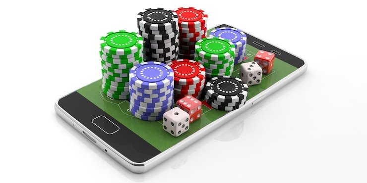 Layar pemilihan meja Bandar Poker dengan berbagai batas taruhan